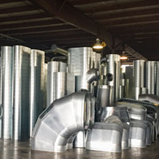 Oval ductwork